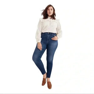 Madewell Plus Size Curvy High Rise Skinny Jeans size 36T